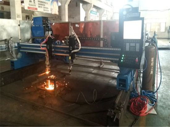 મીની ગેન્ટ્રી સીએનસી પ્લાઝમા કટીંગ મશીન / સીએનસી ગેસ પ્લાઝ્મા કટર