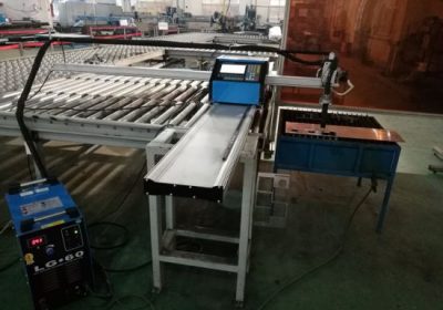 સીએનસી પોર્ટેબલ પ્લાઝ્મા / એલ્યુમિનિયમ કાપવા માટે જ્યોત કટીંગ મશીન